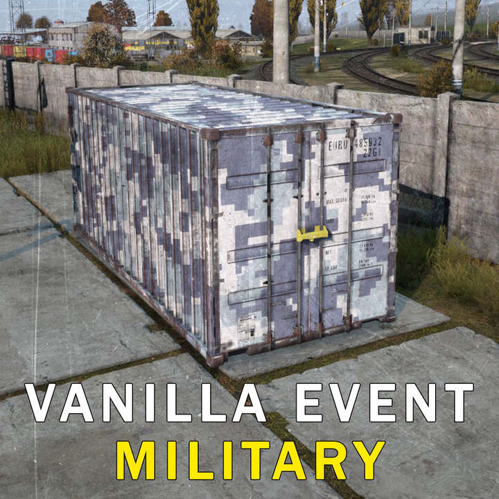 Dynamic event containers in military bases \ Ванильный ивент контейнеры на военках