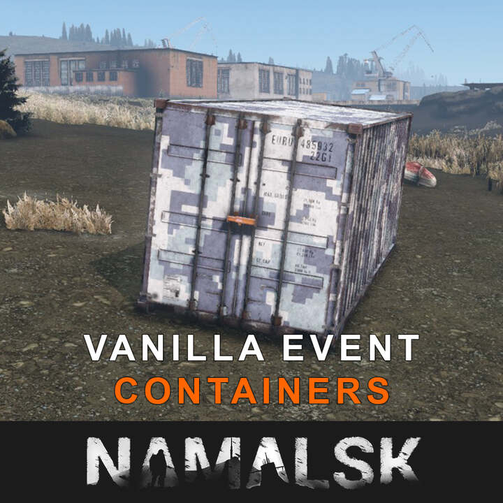 Event containers on the Namalsk coast(console friendly) \ Ивент контейнеры на берегу Namalsk
