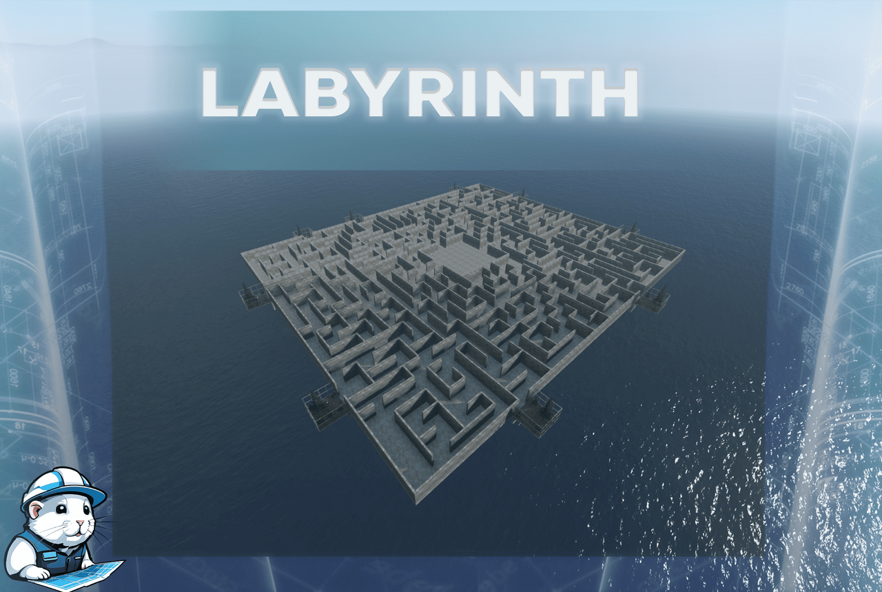The "Labyrinth" location \ Локация «Лабиринт»